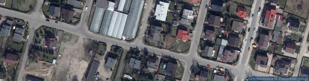 Zdjęcie satelitarne Tęczyńska ul.