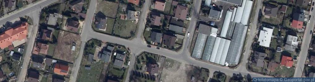Zdjęcie satelitarne Tęczyńska ul.