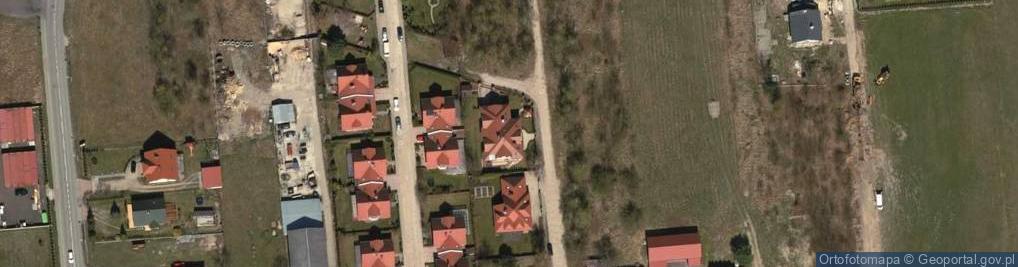Zdjęcie satelitarne Tęczowa ul.