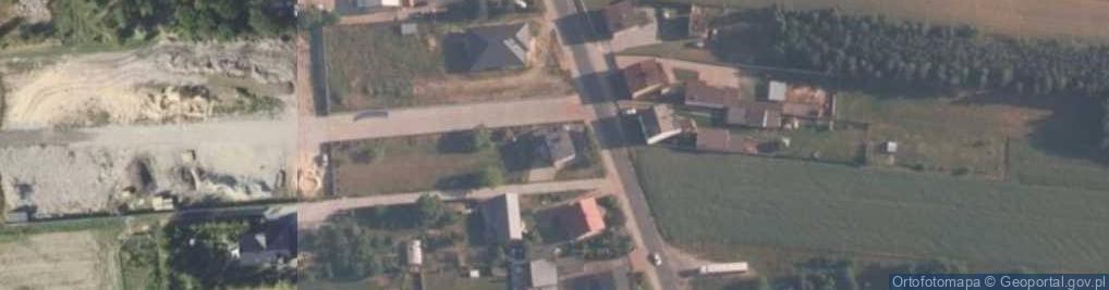 Zdjęcie satelitarne Teklinów ul.