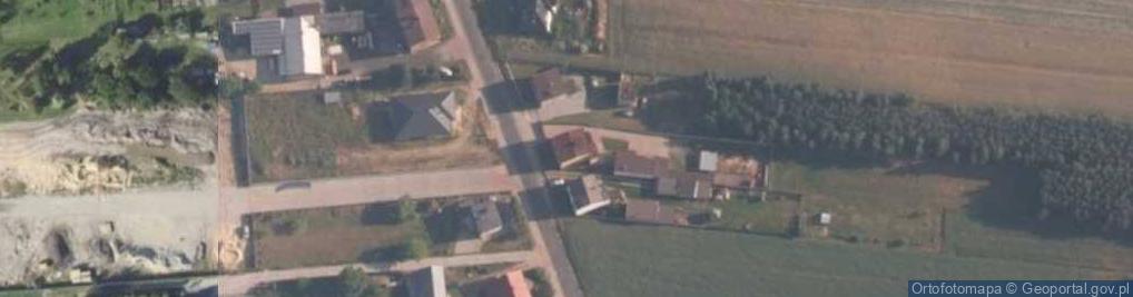 Zdjęcie satelitarne Teklinów ul.
