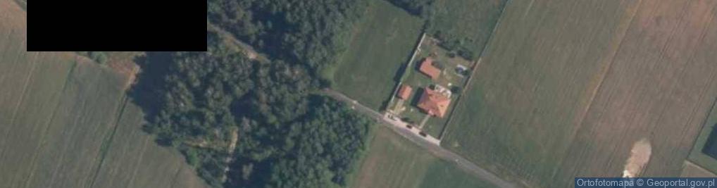 Zdjęcie satelitarne Teklów ul.