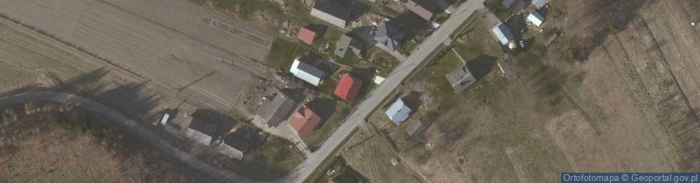 Zdjęcie satelitarne Temeszów ul.