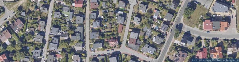 Zdjęcie satelitarne Tęczowa ul.
