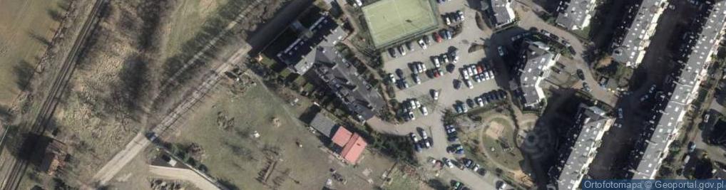 Zdjęcie satelitarne Tęczowe Ogrody ul.