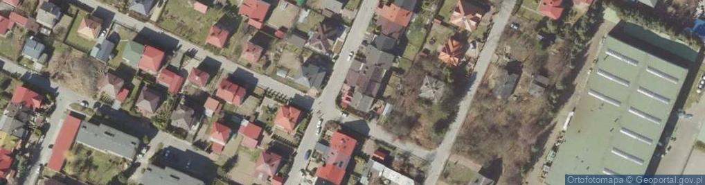 Zdjęcie satelitarne Tęczowa ul.
