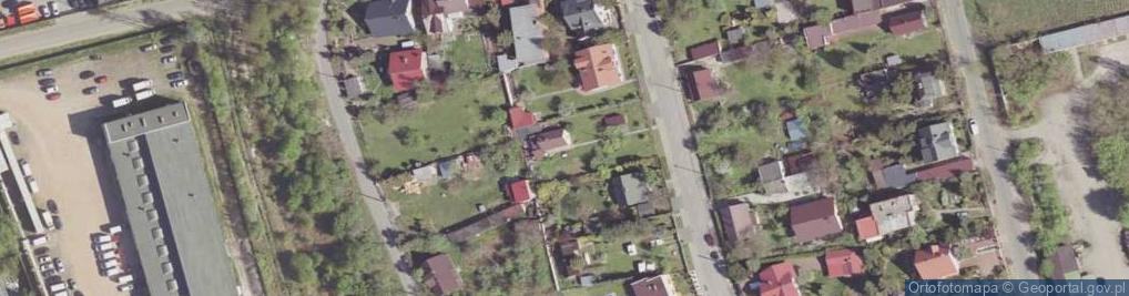 Zdjęcie satelitarne Tkacka ul.