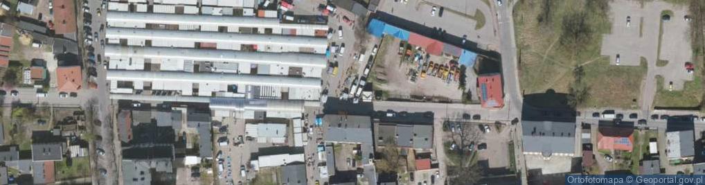 Zdjęcie satelitarne Tkacka ul.