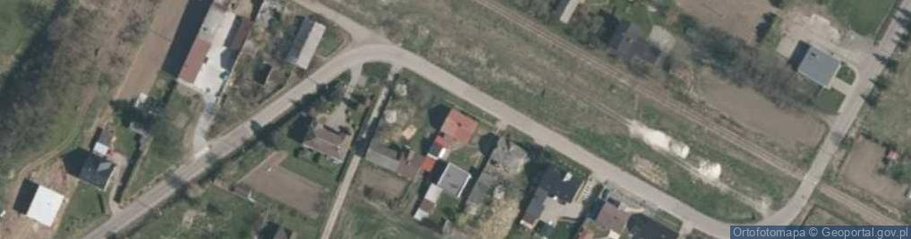 Zdjęcie satelitarne Tłustomosty ul.