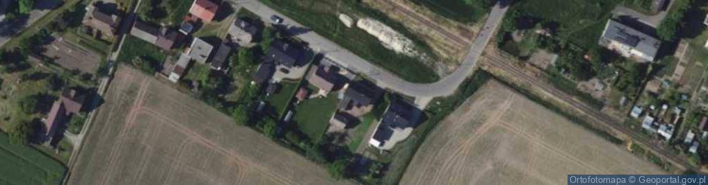 Zdjęcie satelitarne Tłustomosty ul.