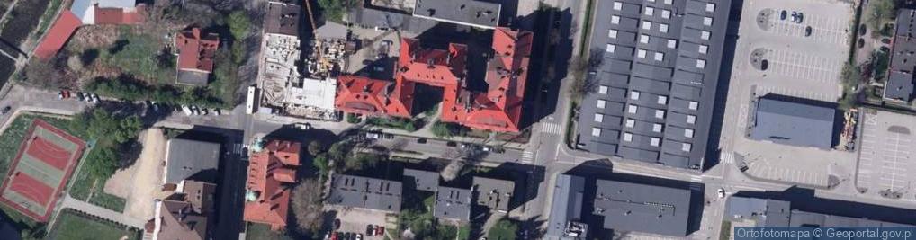 Zdjęcie satelitarne Towarzystwa Szkoły Ludowej ul.