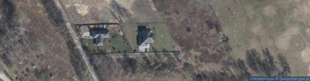 Zdjęcie satelitarne Topolowa ul.