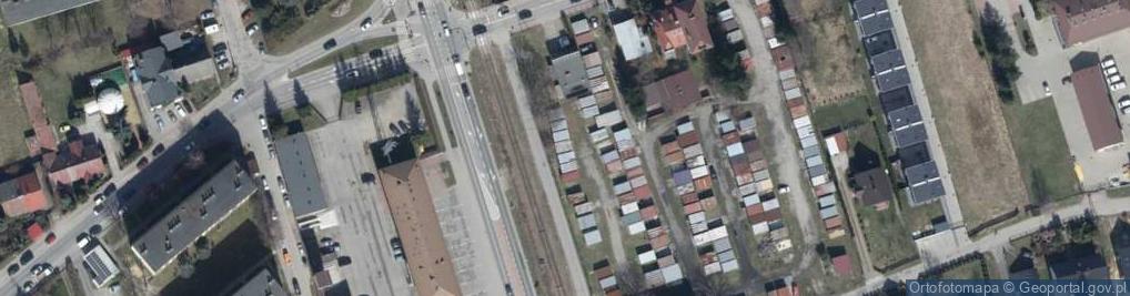 Zdjęcie satelitarne Towarowa ul.