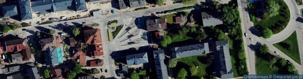 Zdjęcie satelitarne Towarowa ul.