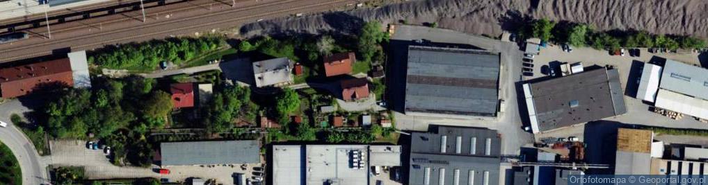 Zdjęcie satelitarne Towarowa ul.
