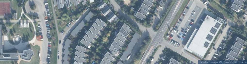 Zdjęcie satelitarne Topolowa ul.