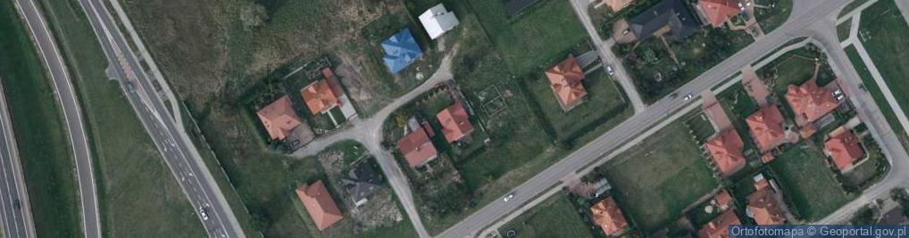 Zdjęcie satelitarne Towarzystwa Sokoła ul.