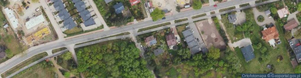 Zdjęcie satelitarne Topolowa ul.