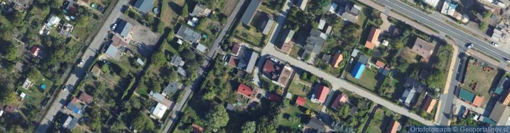 Zdjęcie satelitarne Towarzystwa Jaszczurczego ul.