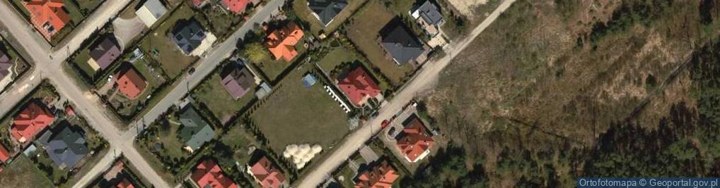 Zdjęcie satelitarne Topolowa ul.