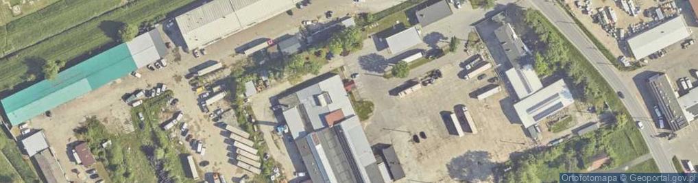 Zdjęcie satelitarne Towarowa ul.