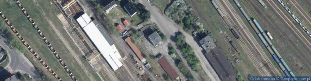 Zdjęcie satelitarne Towarowa ul.