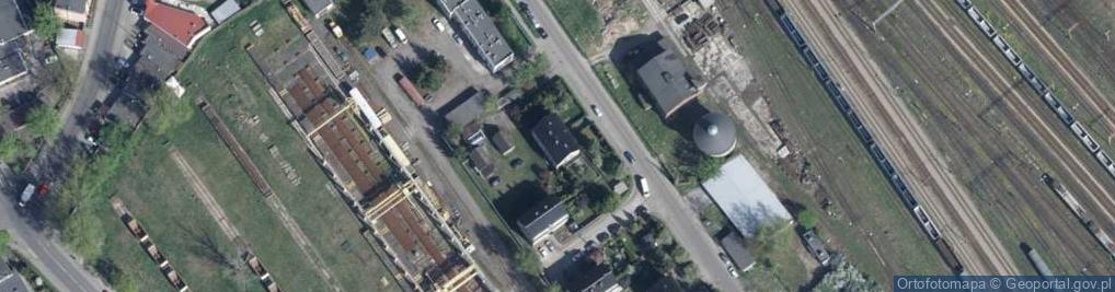 Zdjęcie satelitarne Towarowa ul.