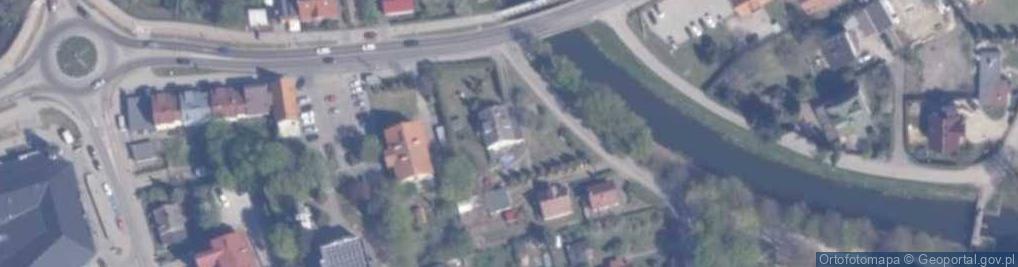 Zdjęcie satelitarne Topolowa ul.