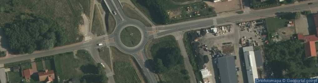 Zdjęcie satelitarne Towarowa ul.
