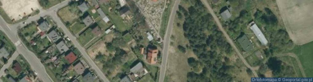 Zdjęcie satelitarne Topolowa ul.