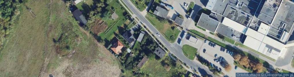 Zdjęcie satelitarne Toruńska ul.