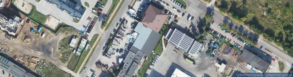 Zdjęcie satelitarne Toruńska ul.