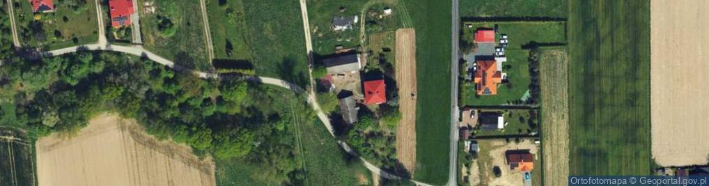 Zdjęcie satelitarne Topolowa ul.