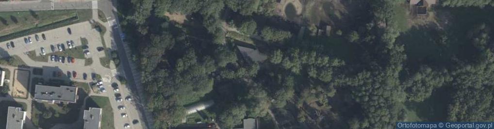 Zdjęcie satelitarne Topolowa ul.