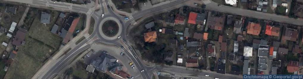 Zdjęcie satelitarne Topolowa ul.
