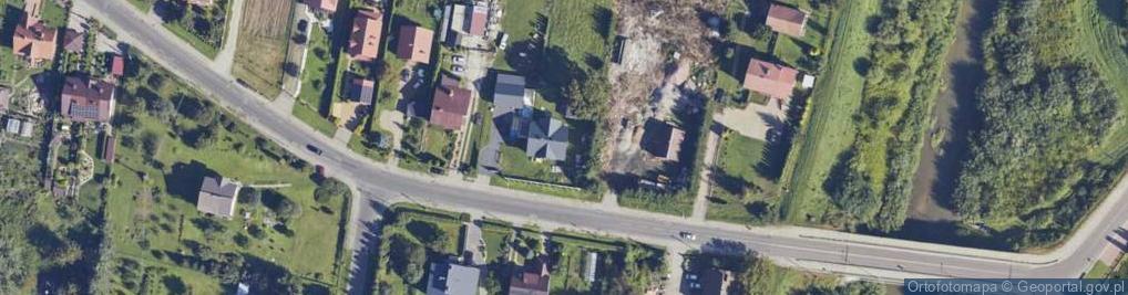 Zdjęcie satelitarne Topolowa ul.
