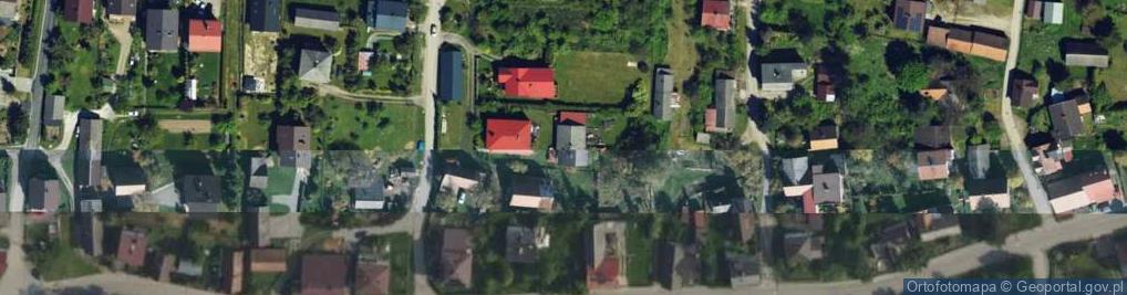 Zdjęcie satelitarne Topolowa ul.