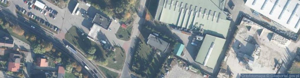 Zdjęcie satelitarne Towarowa ul.