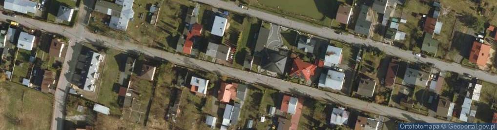 Zdjęcie satelitarne Topolowa ul.