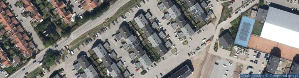 Zdjęcie satelitarne Topolowa ul.