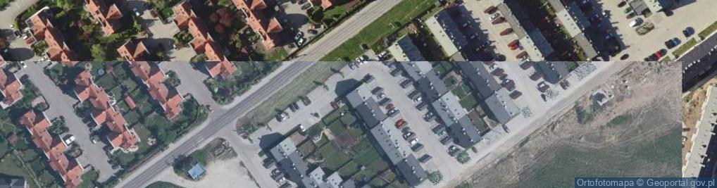 Zdjęcie satelitarne Topolowa ul.