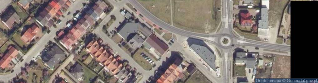 Zdjęcie satelitarne Topolska ul.
