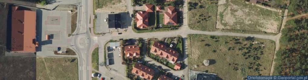 Zdjęcie satelitarne Topazowa ul.
