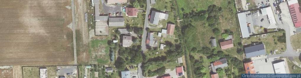 Zdjęcie satelitarne Tomaszów Bolesławiecki ul.