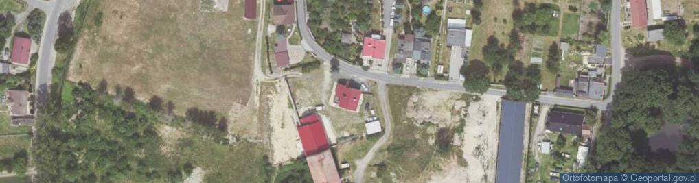 Zdjęcie satelitarne Tomaszów Bolesławiecki ul.
