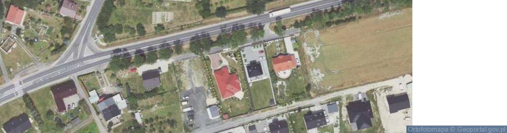 Zdjęcie satelitarne Tomaszów Bolesławiecki ul.