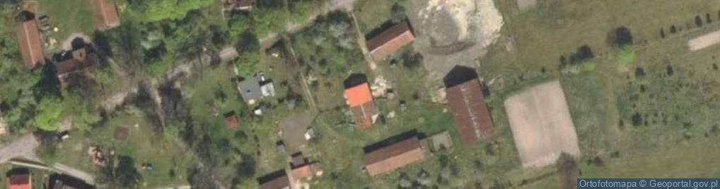 Zdjęcie satelitarne Toprzyny ul.