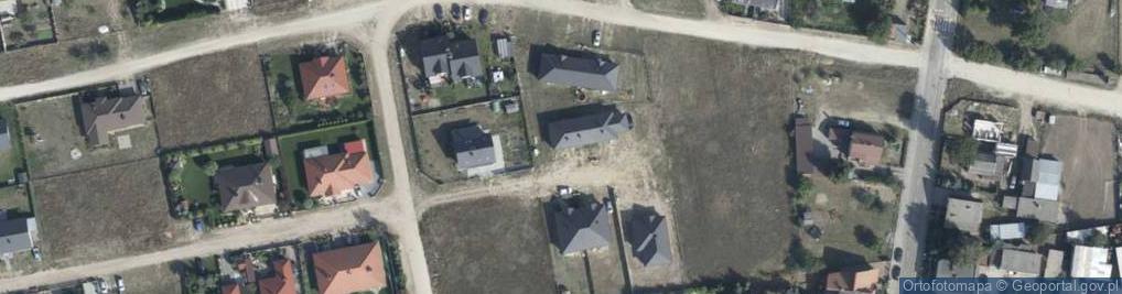 Zdjęcie satelitarne Topolowa ul.