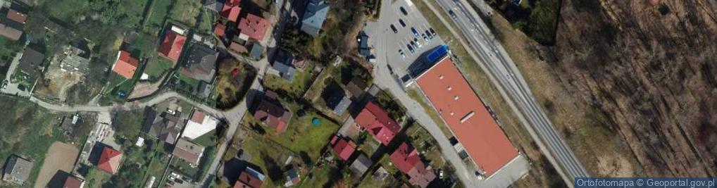 Zdjęcie satelitarne Topolowa ul.