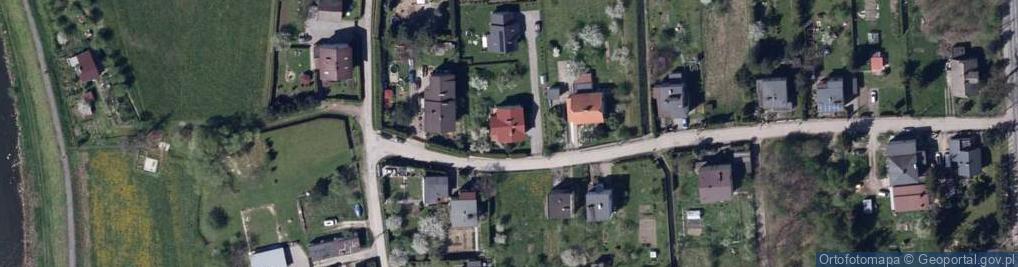 Zdjęcie satelitarne Trawiasta ul.